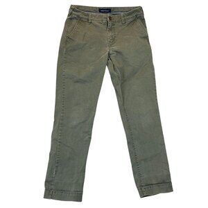 Aeropostale Men's Pants Size 30x30 Slim Straight Green Casual Cotton